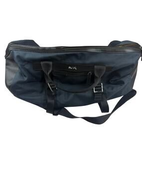 Michael Kors Navy Duffel Bag Travel Weekender